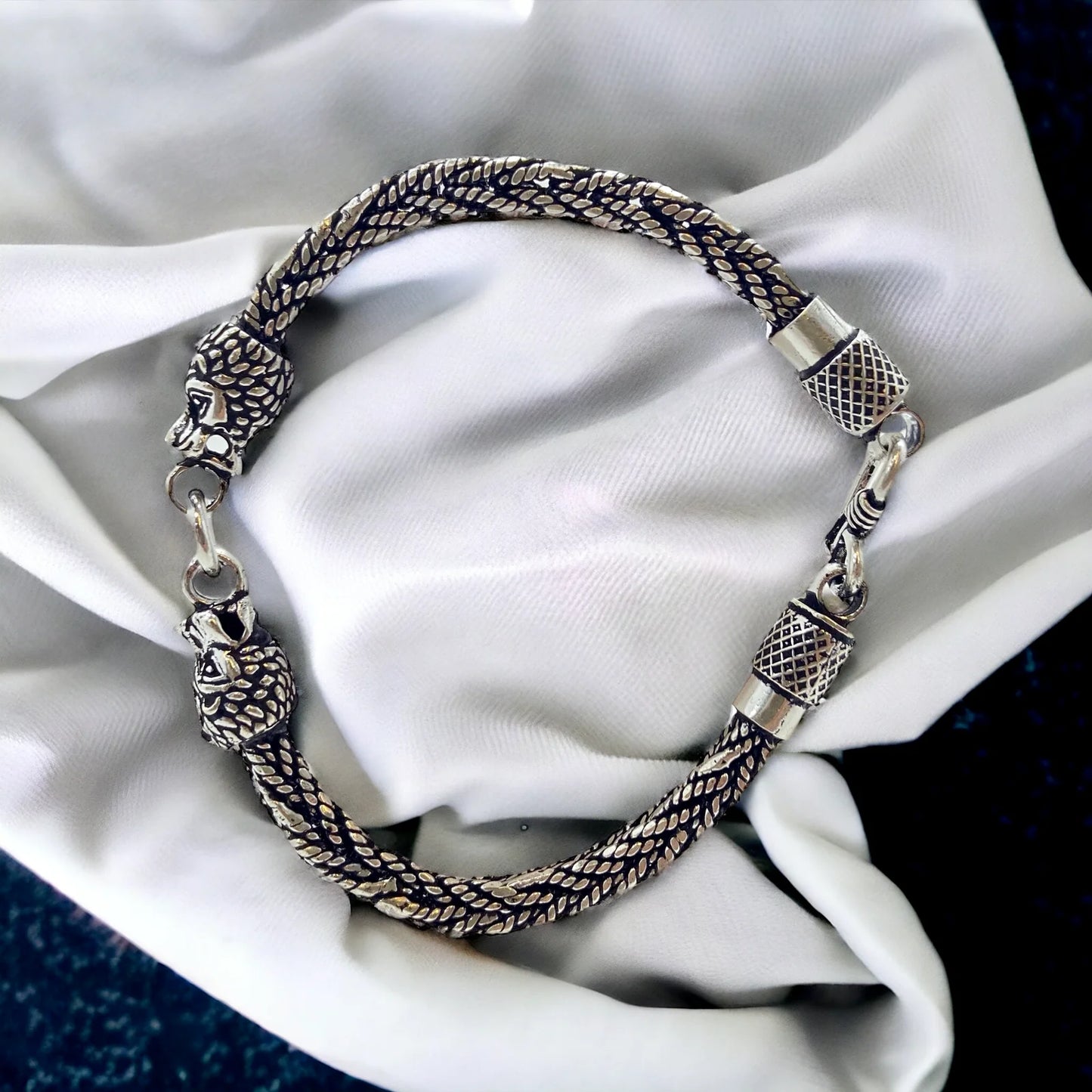 Lion Silver Men’s Bracelet | 925 Sterling Silver Bracelet for Men – CK Jewellers