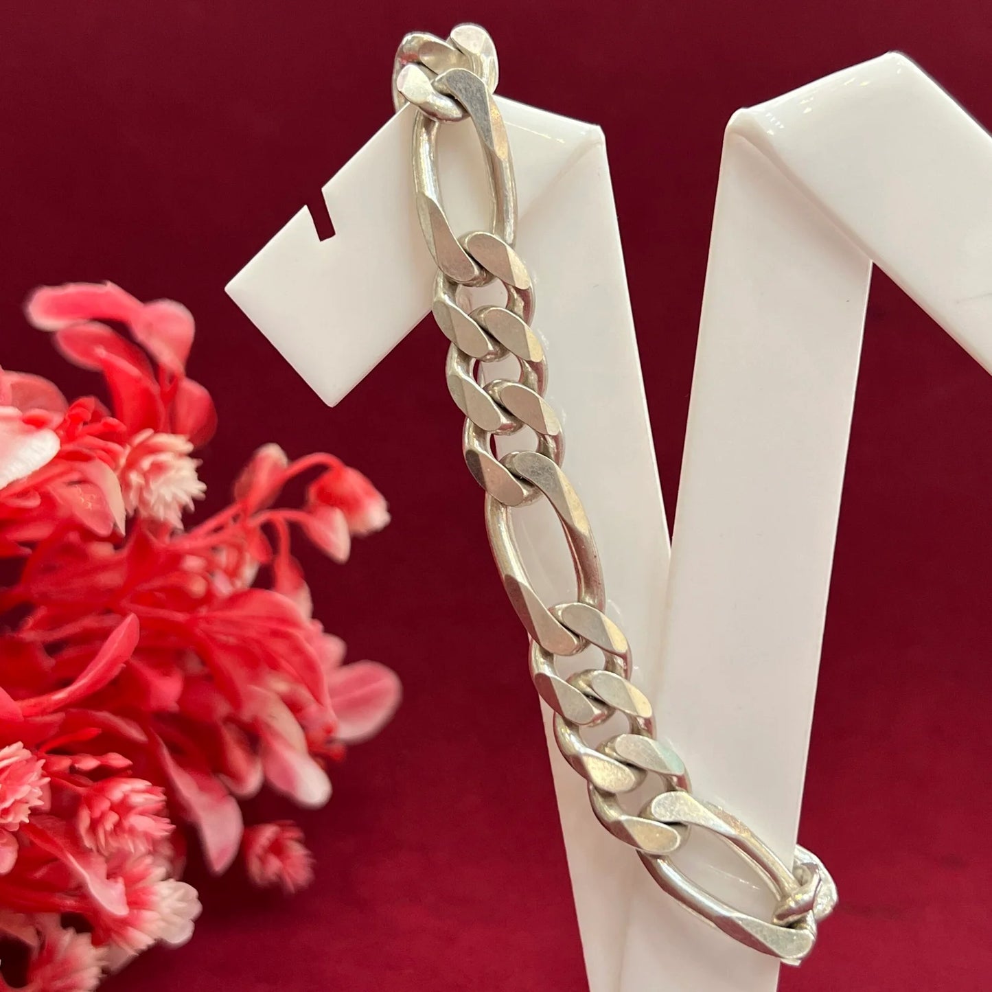 Figaro Bracelet for Men Silver Bracelets – CK Jewellers