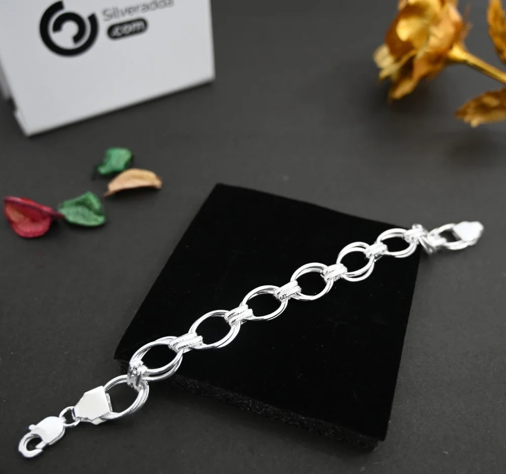 Stylish Silver Bracelets for Men | Rolo Men’s Silver Bracelet – CK Jewellers