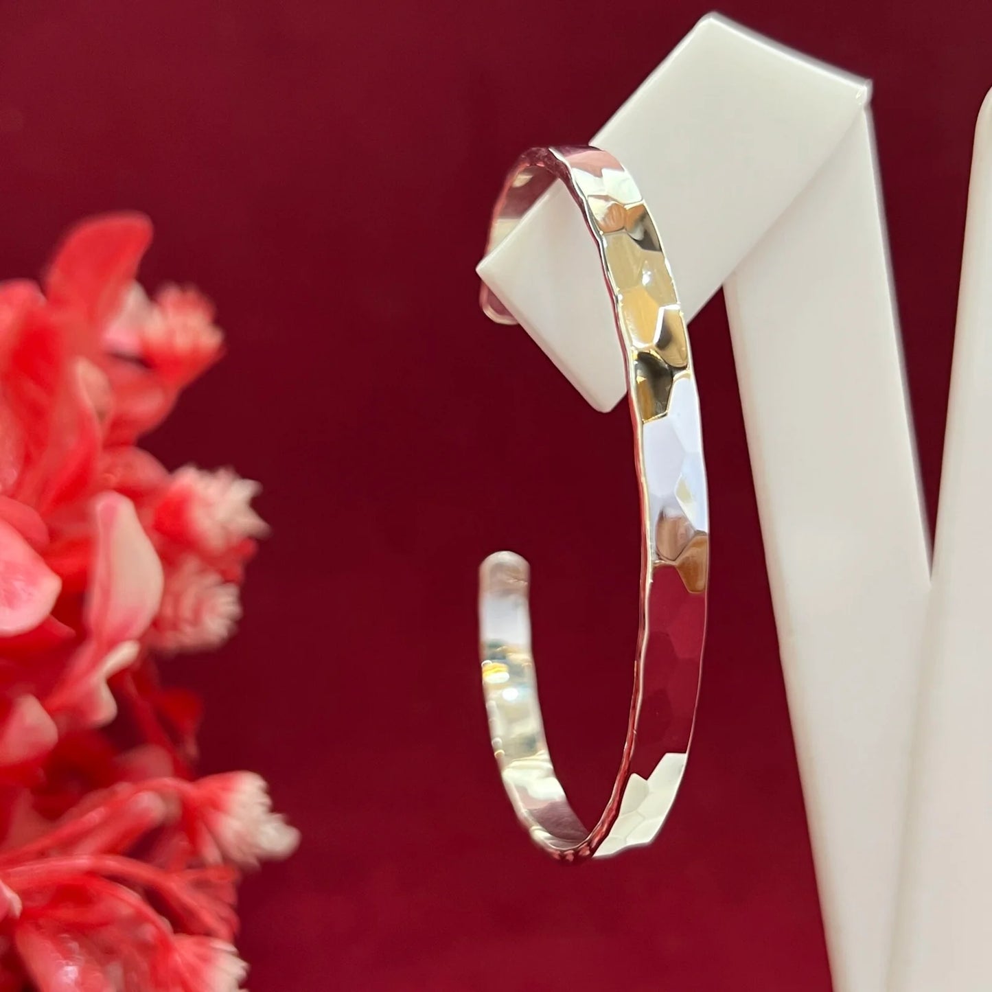 Women’s Silver Kada | Open Adjustable 925 Silver Kada – CK Jewellers