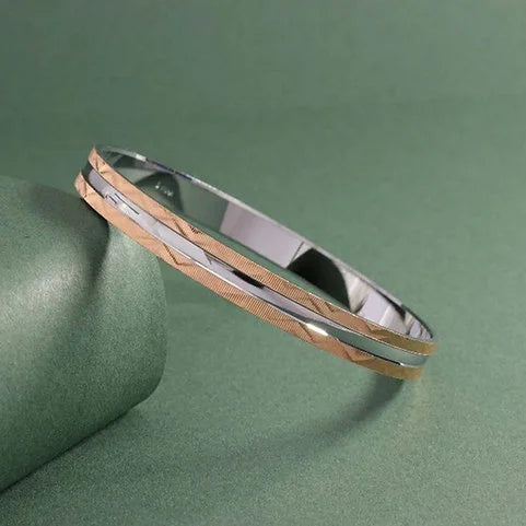 Customised Pure Silver Nikunja Kada for Men 30 gm | CK Jewellers
