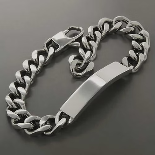 Double Cuban Curb Chain for Men | 925 Silver | CK Jewellers