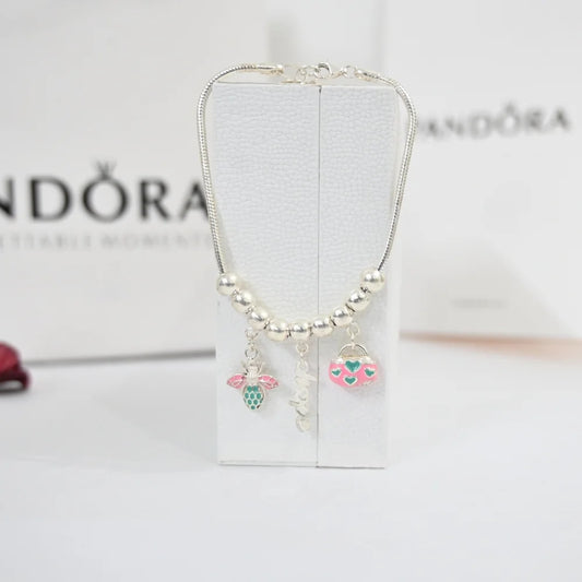 Silver Bracelet for Girls – Hope Pandora Design | 925 Sterling Silver Bracelet – CK Jewellers