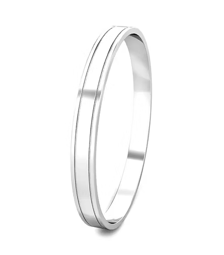 Jace Style Pure Silver Kada for Men 30 gm | CK Jewellers