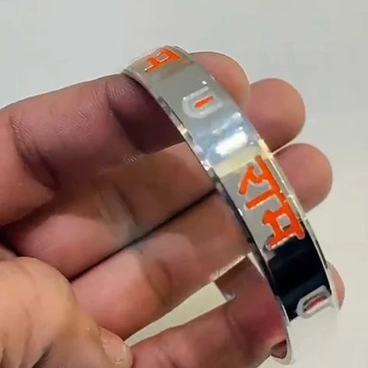 Jai Shree Ram Tilak Design Pure Silver Kada for Men & Women – CK Jewellers