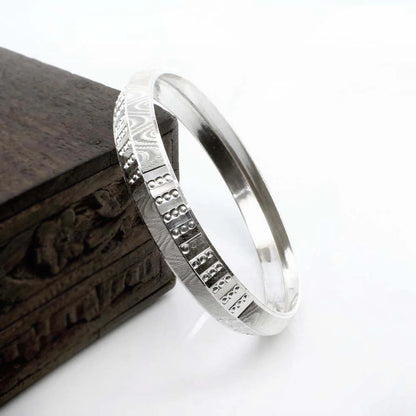 Punjabi Pure Silver Kada for Men | 925 Sterling Silver Kada – CK Jewellers
