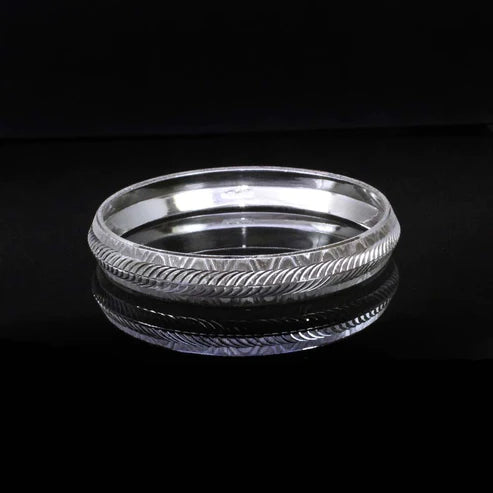 Pure Silver Men’s Bangle | 925 Silver Kada for Men – CK Jewellers