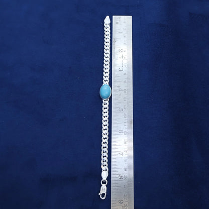 Salman Khan Style Silver Bracelet for Men | Bold Chain Design by CK Jewellers