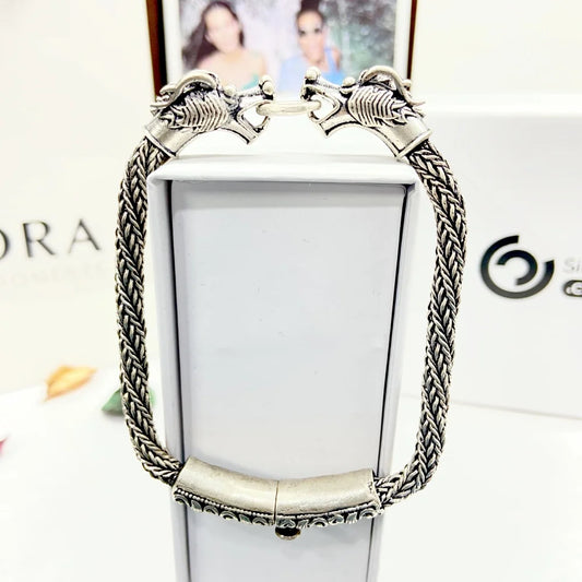 Silver Bracelet for Men | 925 Silver Dragon Design Bracelet – CK Jewellers
