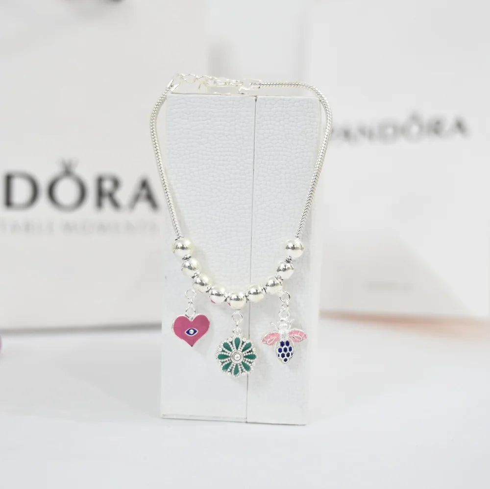 Silver Pandora Heart Bracelet for Women & Girls | CK Jewellers