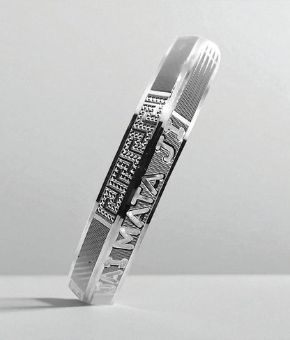 Jai Mata Ji Pure Silver Kada | Handmade Punjabi Bracelet | Custom Kada for Men – CK Jewellers